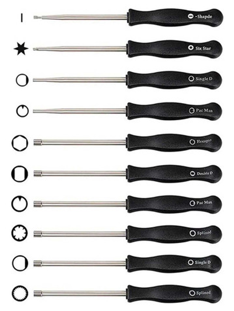 Set Atornillador Destornillador Carburador Husqvarna Poulan 3