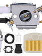 Carburador Husqvarna 340 345 346 350 351 359 + Kit Mantencio - Miniatura 1