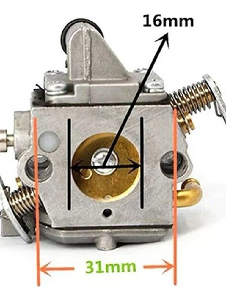 Carburador Para Sthil Ms170 Ms180 Ms180c 017 018 2