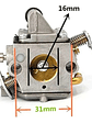 Carburador Para Sthil Ms170 Ms180 Ms180c 017 018 - Miniatura 2