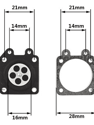 Kit Membranas Para Sthil Ms210 Ms230 Ms250 021 023 025 Walbr