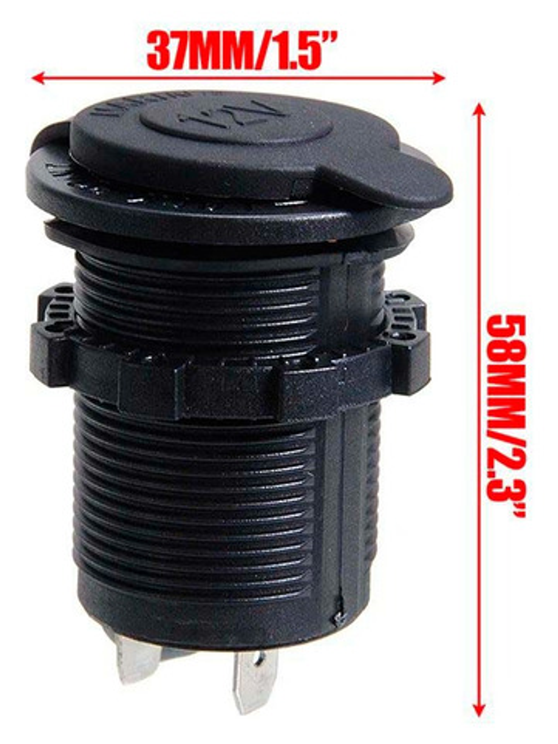 Enchufe Encendedor Toma De Corriente 12v 24v Auto Camion Mot 6