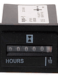 Horometro Contador De Horas Análogo 10 A 80v - Miniatura 1