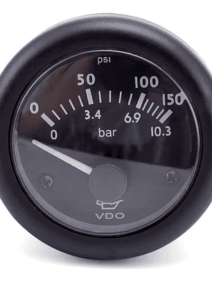 Reloj Medidor Presión Aceite Maquinaria Generador Vdo 12v