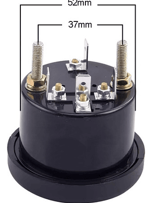 Reloj Medidor Presión Aceite Maquinaria Generador Vdo 12v