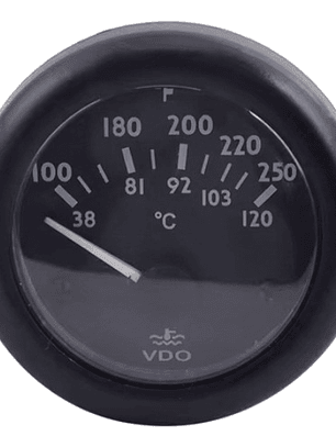 Reloj Medidor Temperatura Agua Maquinaria Generador Vdo 12v