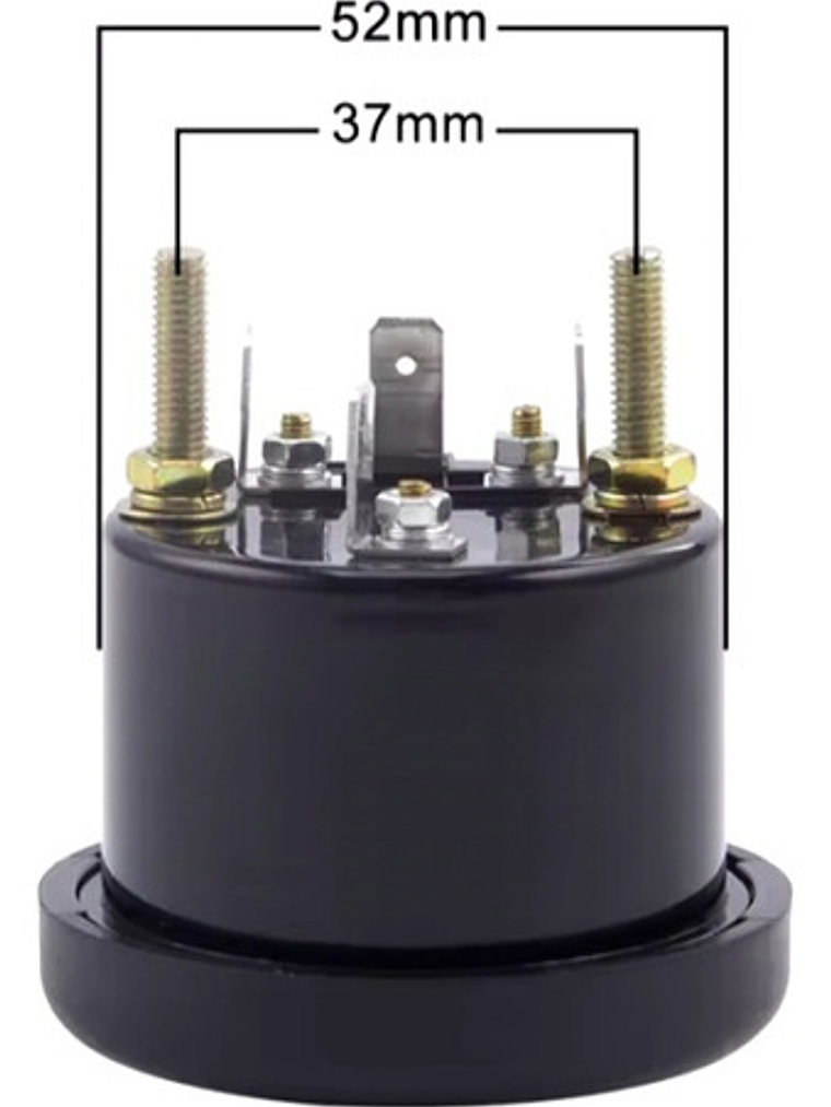 Reloj Medidor Temperatura Agua Maquinaria Generador Vdo 12v 2