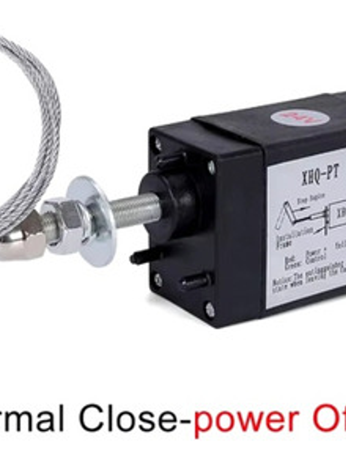 Válvula Solenoide Actuador Parada Maquinaria Xhq-nc 24volt 3