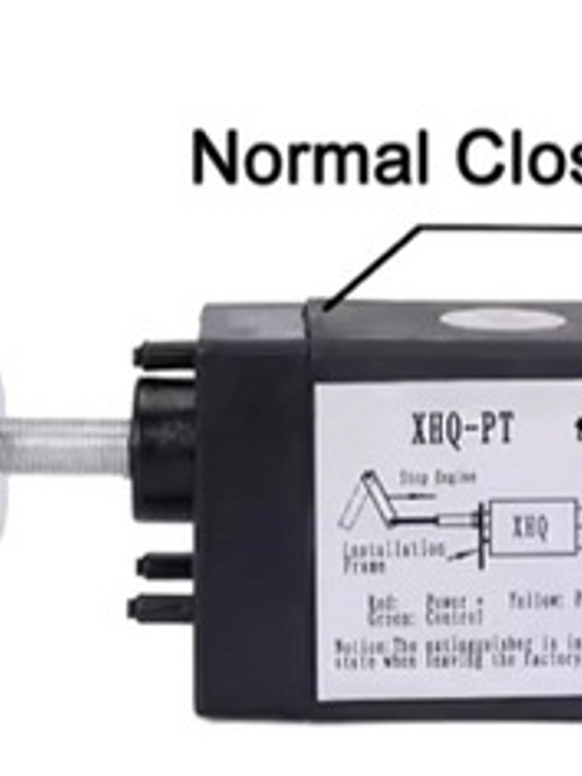 Válvula Solenoide Actuador Parada Maquinaria Xhq-nc 24volt 4