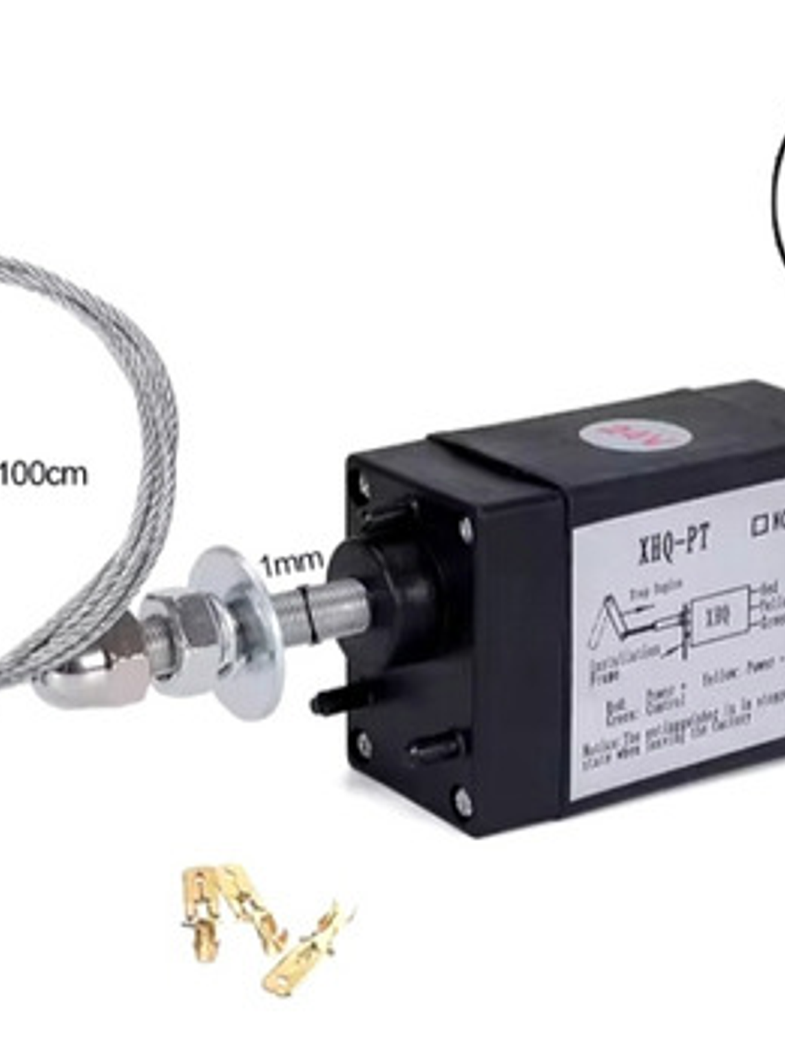 Válvula Solenoide Actuador Parada Maquinaria Xhq-nc 12volt 2