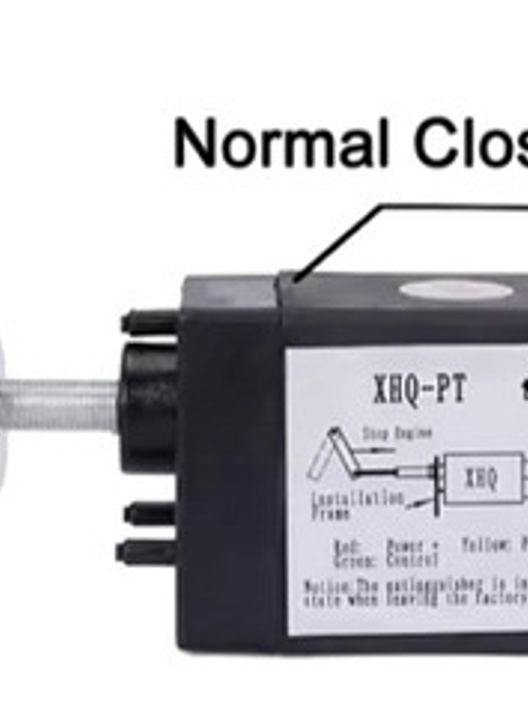 Válvula Solenoide Actuador Parada Maquinaria Xhq-nc 12volt 4