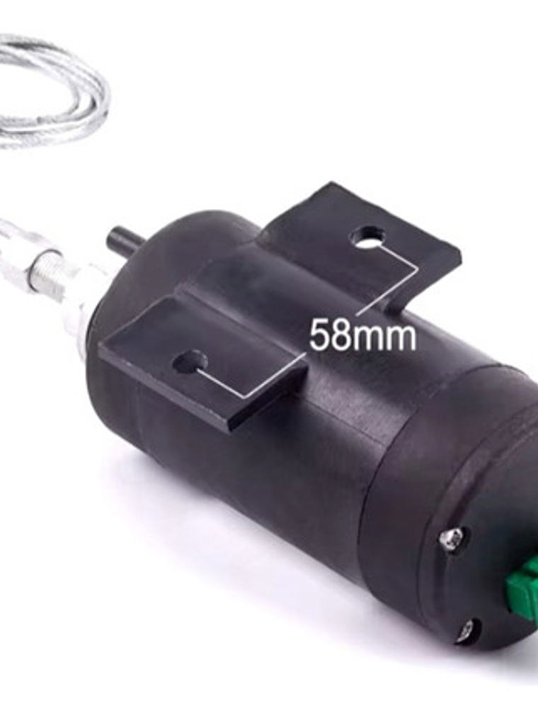 Válvula Solenoide Actuador Parada Maquinaria Xhq-ptg 12volt 2