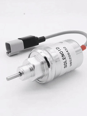 Válvula Solenoide Parada Combustible Perkins U85206452