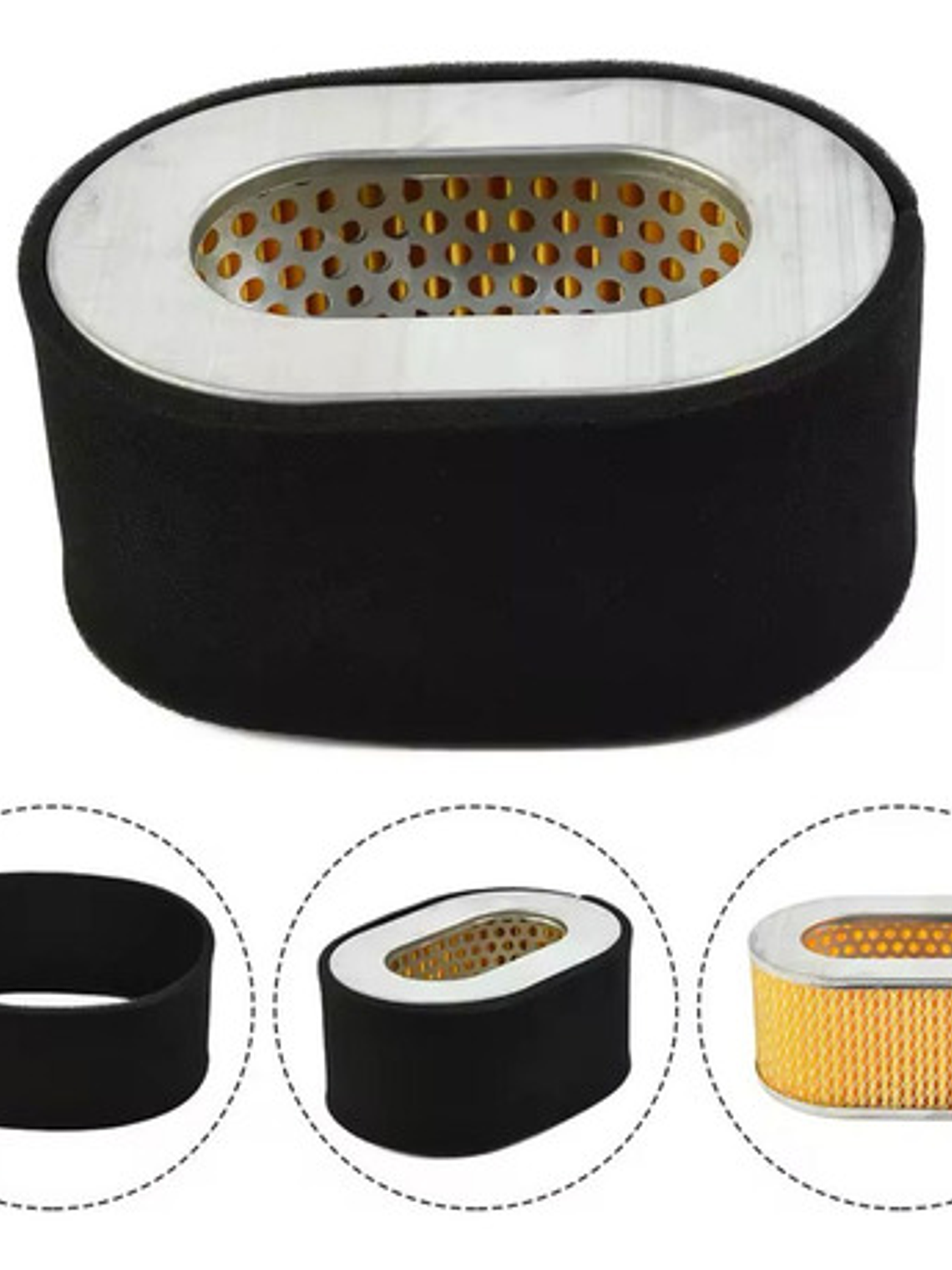 Filtro Aire Motor 186f Kama Kipor Motores Chinos 10hp Diesel 1