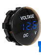 Voltimetro Digital Auto Camion Furgón Bus Maquinaria 12v 24v - Miniatura 5