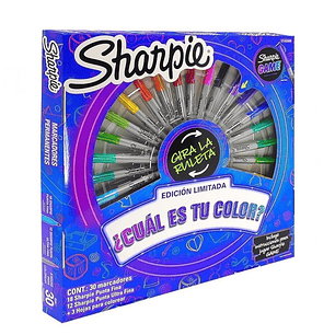 Marcadores Sharpie 30 unid. Tipo Ruleta