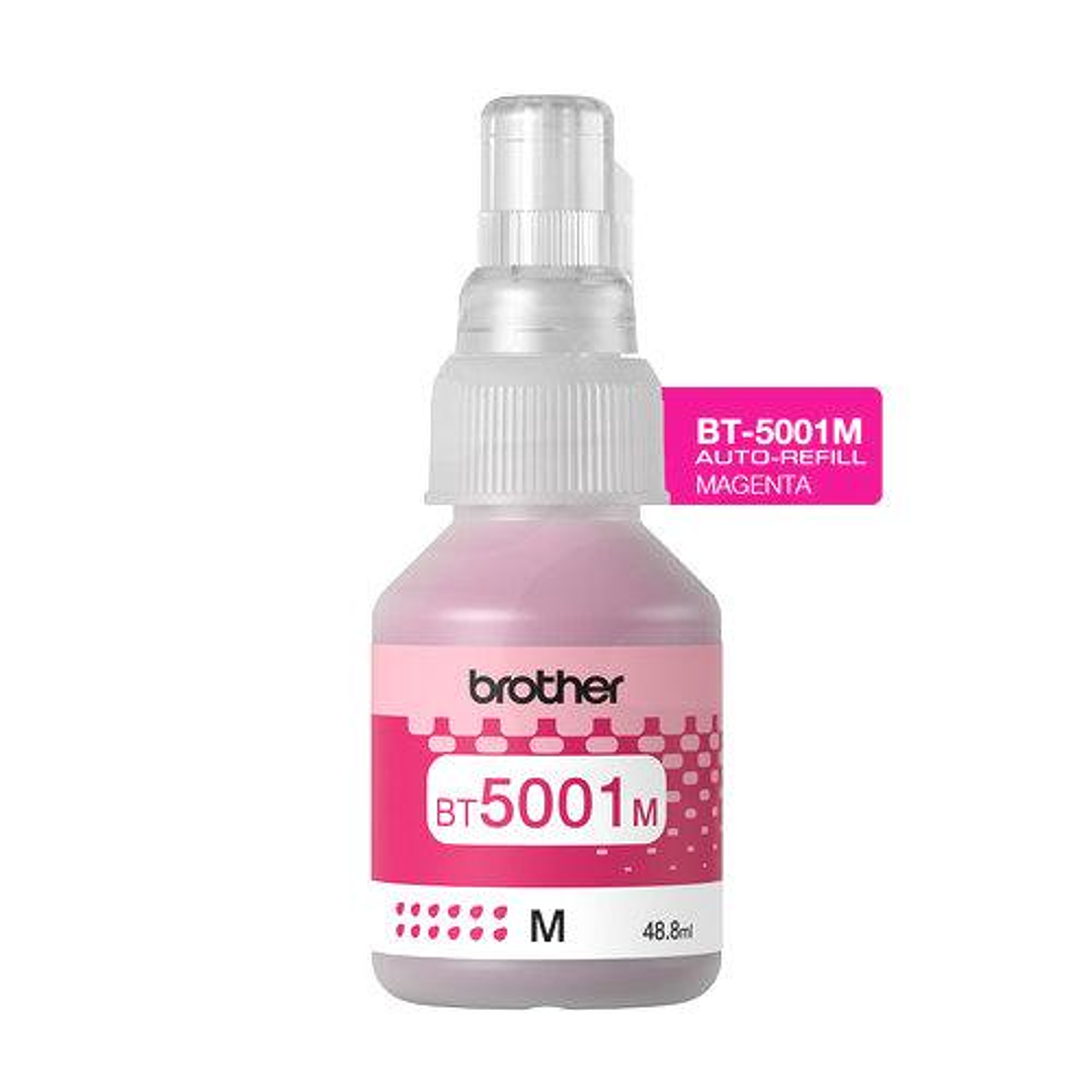 Tinta Original Brother BT 5001 Magenta 1
