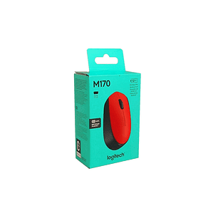 Mouse Logitech M170 Wireless Rojo