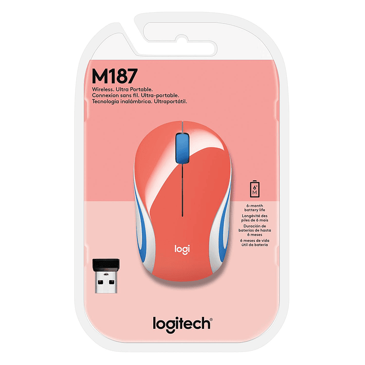 Mouse Logitech M187 Wireless  1