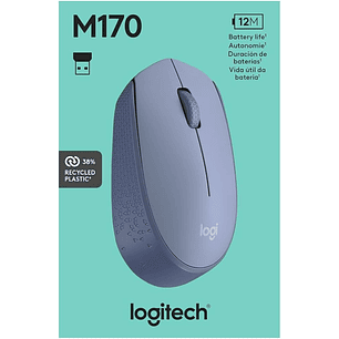 Mouse Logitech M170 Wireless Celeste