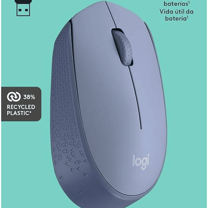 Mouse Logitech M170 Wireless Celeste 1