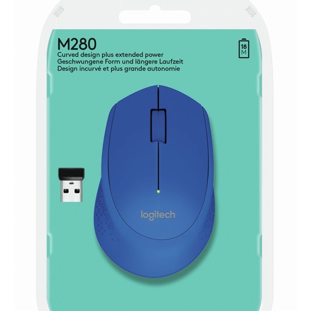 Mouse Logitech M280 Wireless azul 1