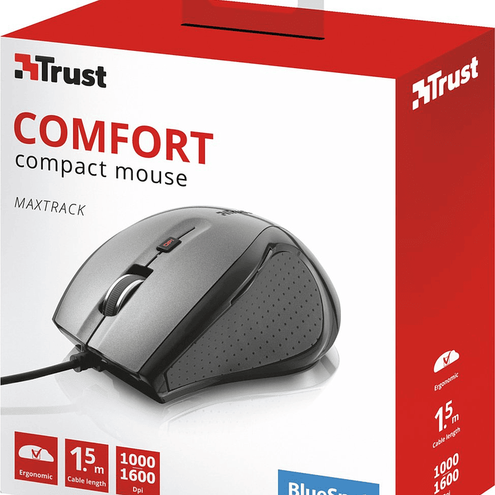 Mouse Trust Comfort Alambrico 1