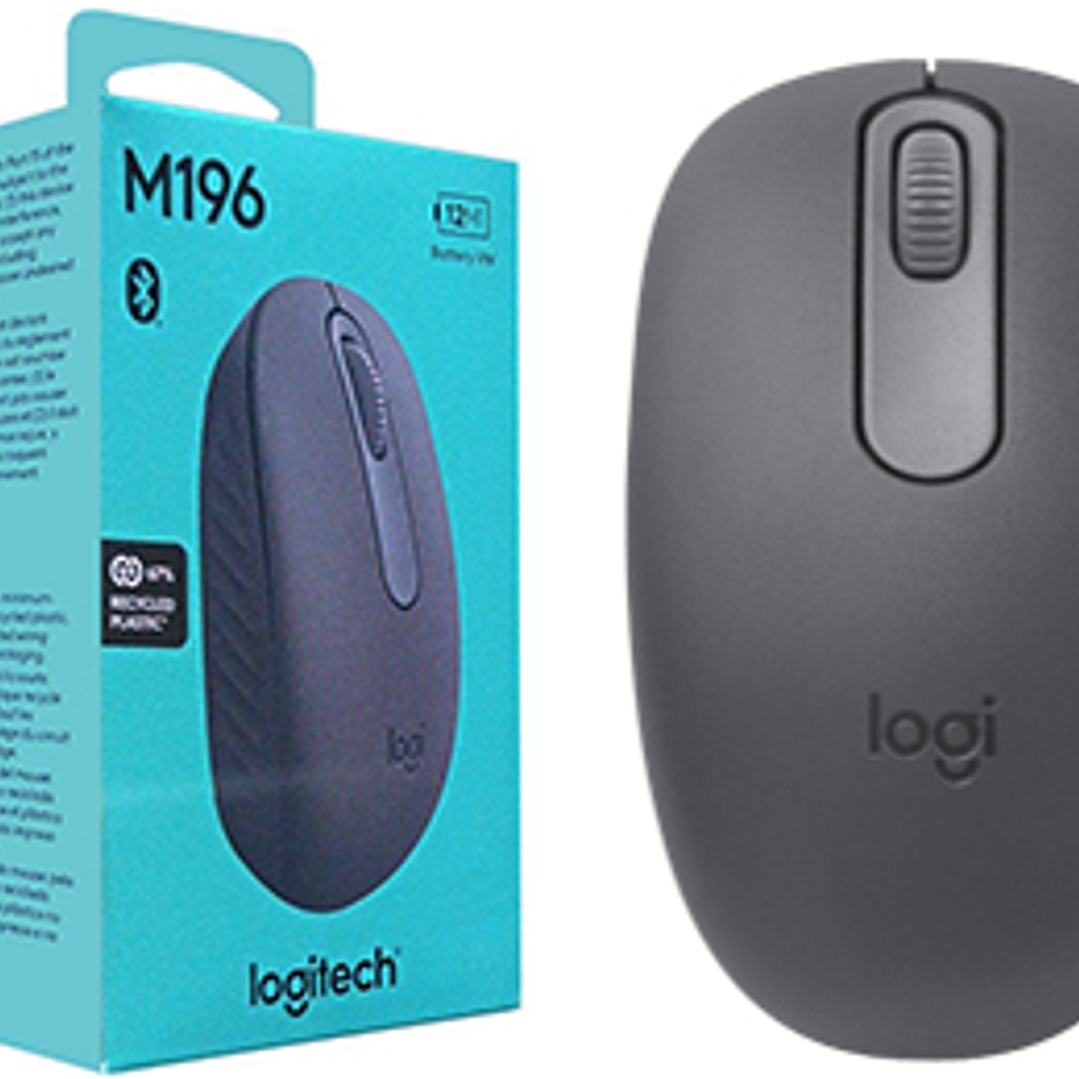 Mouse Logitech M196 BLUETOOTH Negro 1