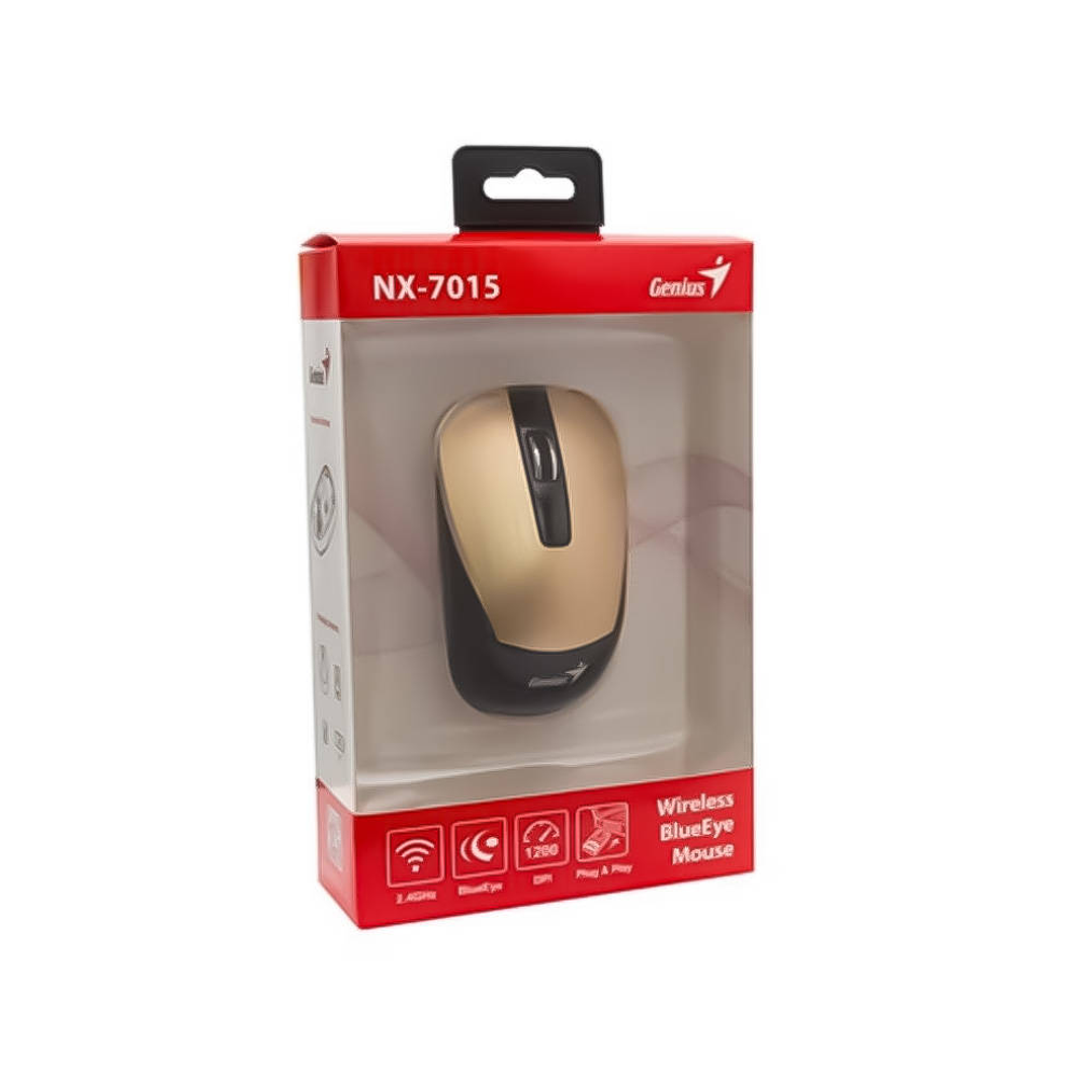 Mouse Genius NX-7015 Wireless Oro 1