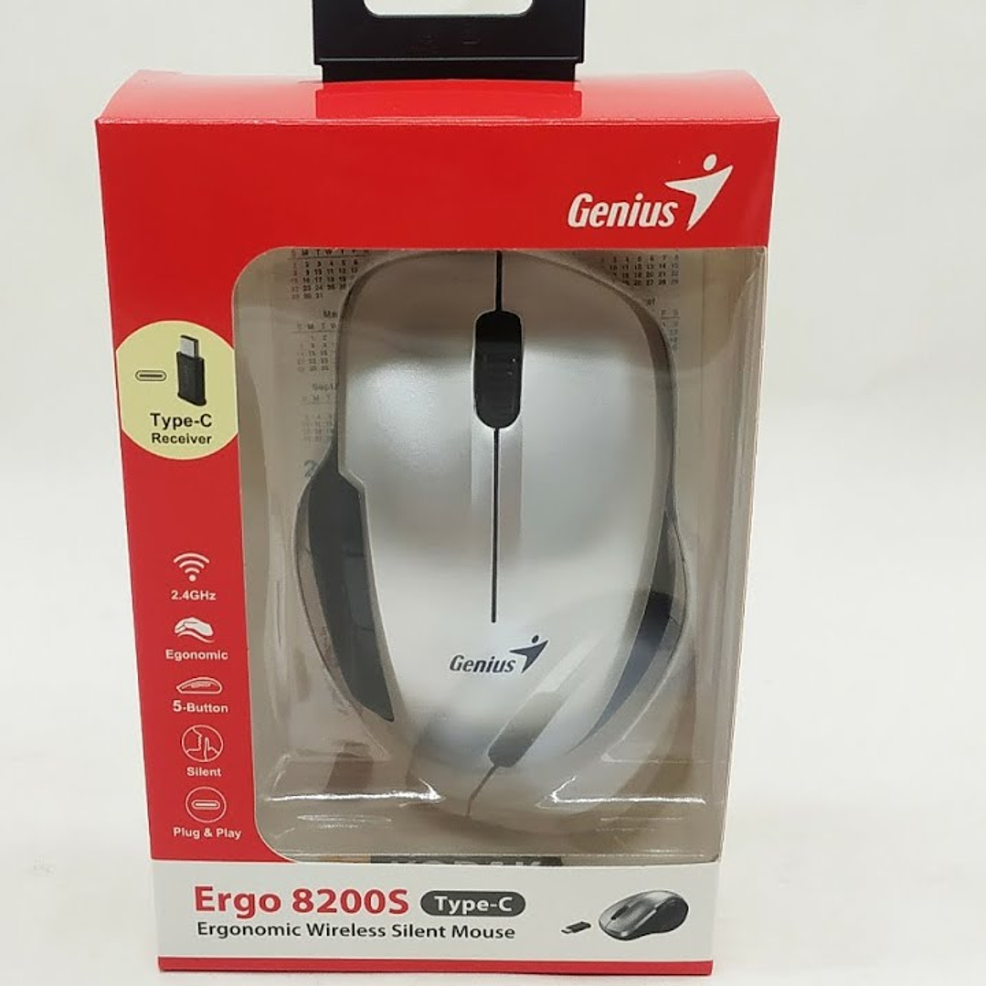 Mouse Genius Ergo 8200S Tipo-C 1