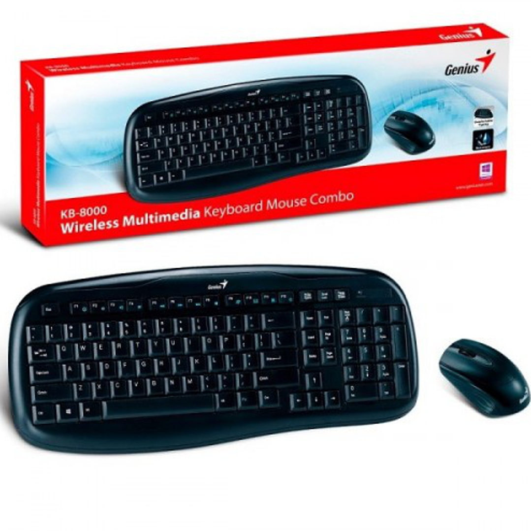 Teclado Mouse Smart KM-8100 Genius 1