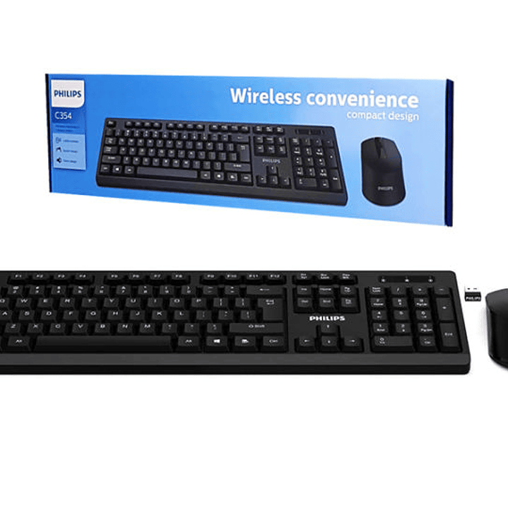 Teclado Mouse C354 Phillips  1