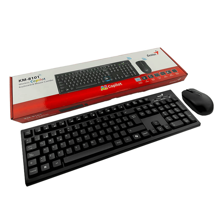 Teclado Mouse Smart KM-8101 Genius 1