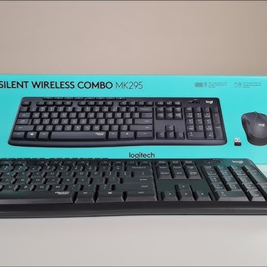 Teclado Mouse SILENT MK 295 Logitech 1