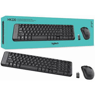 Teclado Mouse MK 220 Logitech