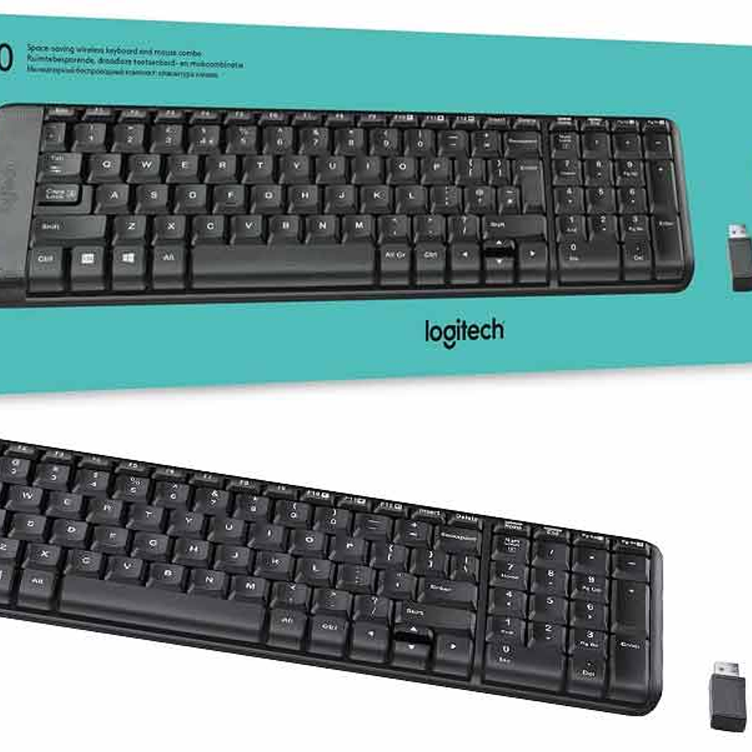 Teclado Mouse MK 220 Logitech 1