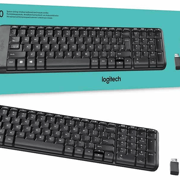 Teclado Mouse MK 220 Logitech 1