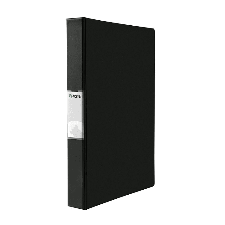 Archivador Vinil Negro Formato Oficio - 2 Anillos 1