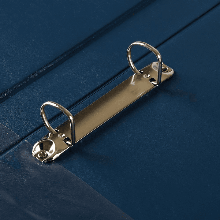 Archivador Vinil Azul Formato Oficio - 2 Anillos 2