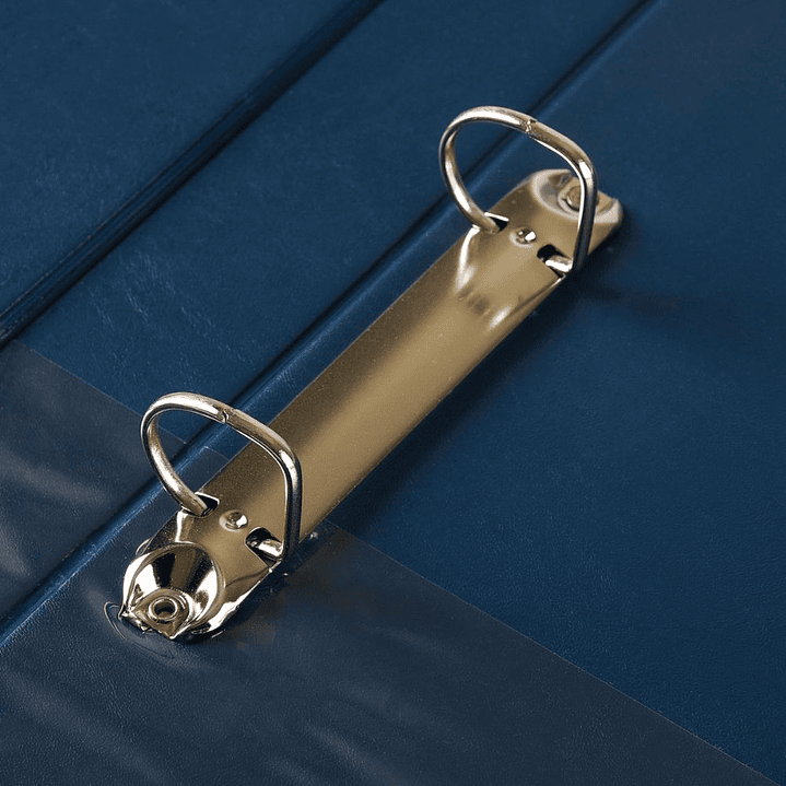 Archivador Vinil Azul Formato Carta - 2 Anillos 2