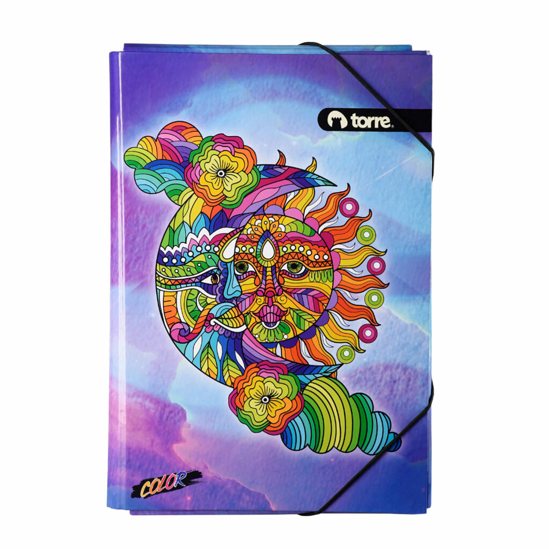 Carpeta Carton Color Diseños 1