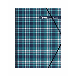 Carpeta Cartón Con Elástico Scotland