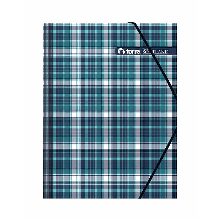 Carpeta Cartón Con Elástico Scotland 2
