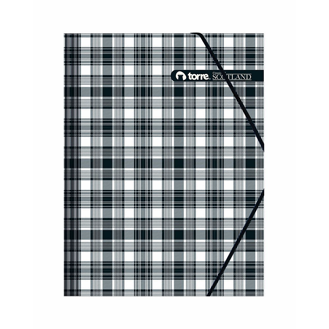 Carpeta Cartón Con Elástico Scotland 4