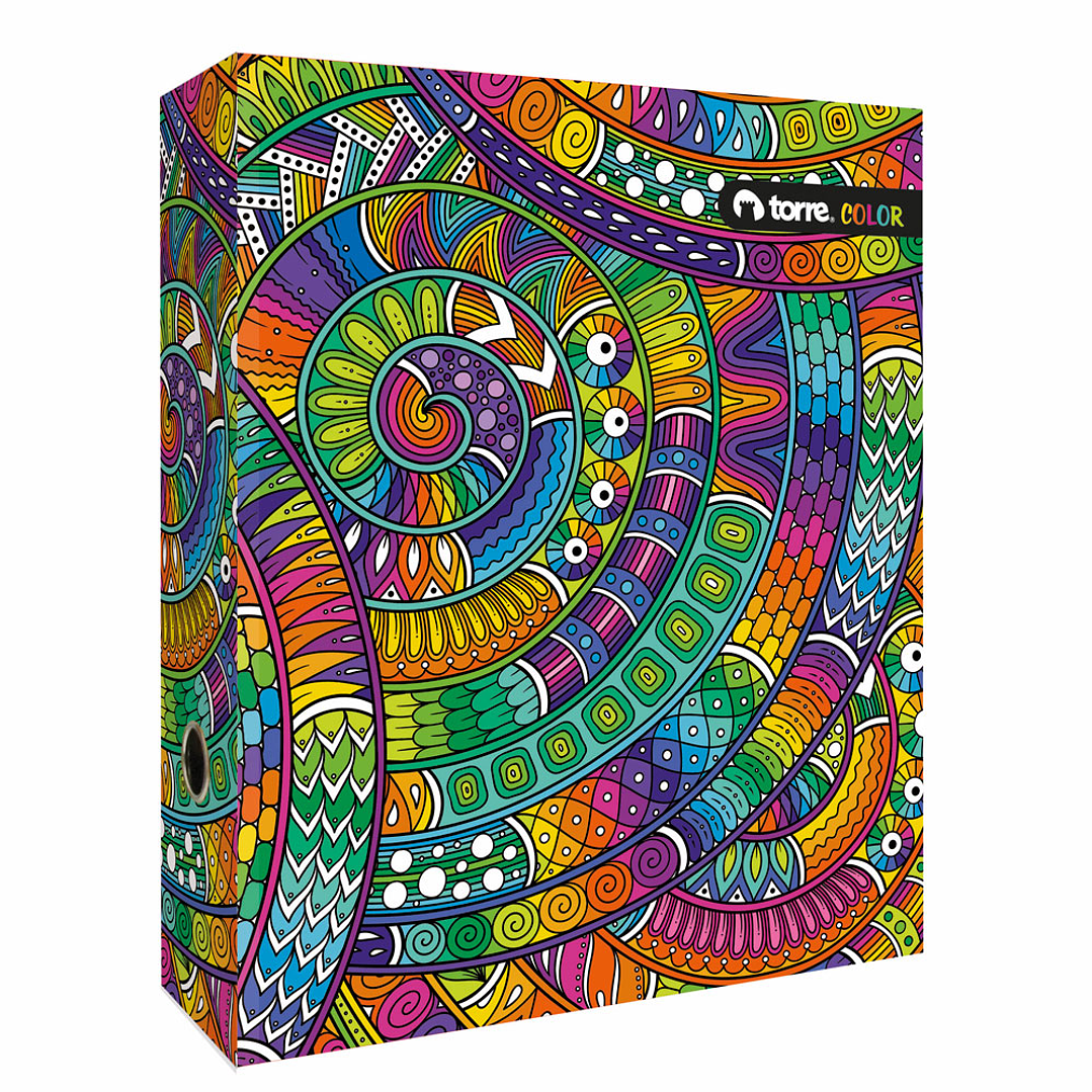 Archivador Oficio Ancho Color 4