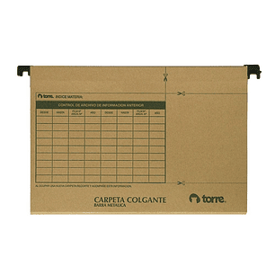 Carpeta Colgante Kraft Brazo Plástico