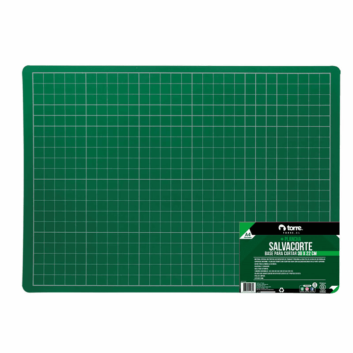 Plancha Salvacorte Verde - 30X22 cm Grosor 3 mm 1
