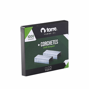 Caja Corchetes 23/8 - 1000 Unid.