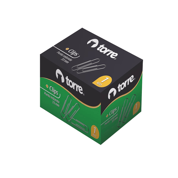 Clips 1 punta redonda 1 kilo 1