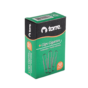 Clips Nº50 Gigantes 50 Unid. - 50 mm